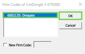 select firm codes.